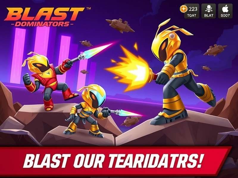 Blast Dominators Hero Characters